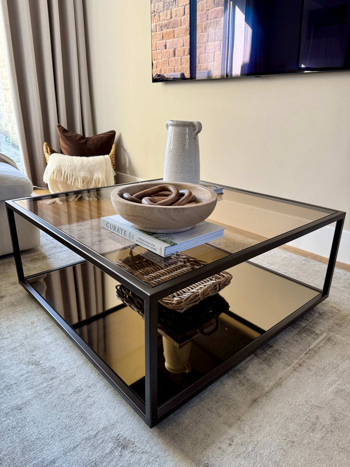 Amara Coffee Table - Dark Bronze