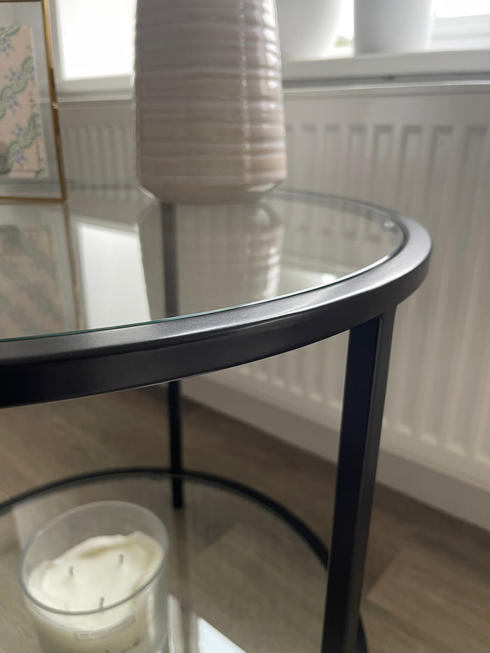 side view of a coffee table 