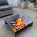 Fire Pit X - Fin Fire Pit - Handmade Fire Bowl Outdoor Garden Patio