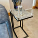 Marble Side Coffee Console End Table