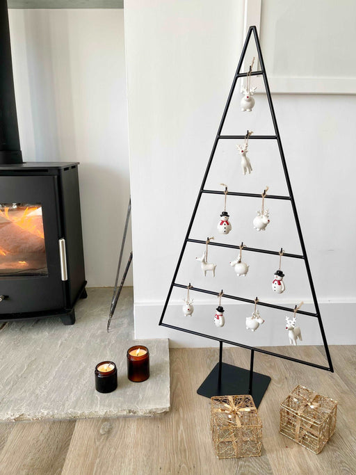 Metal Standing Christmas Tree Large