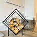 Metal Log Holder Basket