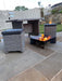 Fire Pit X - Mini Fin Fire Pit - Handmade Fire Bowl Outdoor Patio