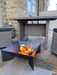 Fire Pit X - Mini Fin Fire Pit - Handmade Fire Bowl Outdoor Patio