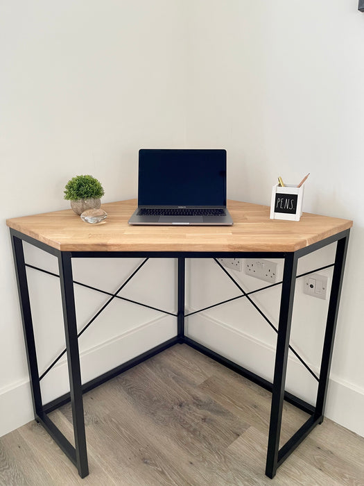 Oak Office Corner Desk